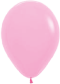 Muestra un globo sempertex rosado