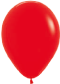 Muestra un globo sempertex rojo