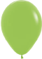 Muestra un globo sempertex verde lima