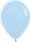 Muestra un globo sempertex azul celeste