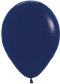 Muestra un globo sempertex azul naval