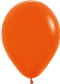 Muestra un globo sempertex naranja