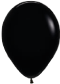 Muestra un globo sempertex negro